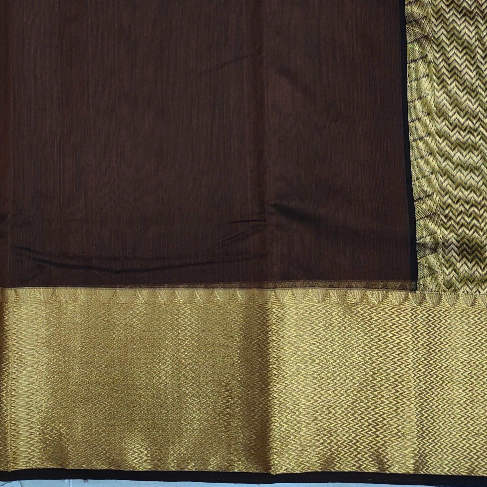 Afroza Pattern Beautiful Chanderi Silk Cotton Saree A112 - Artsy India