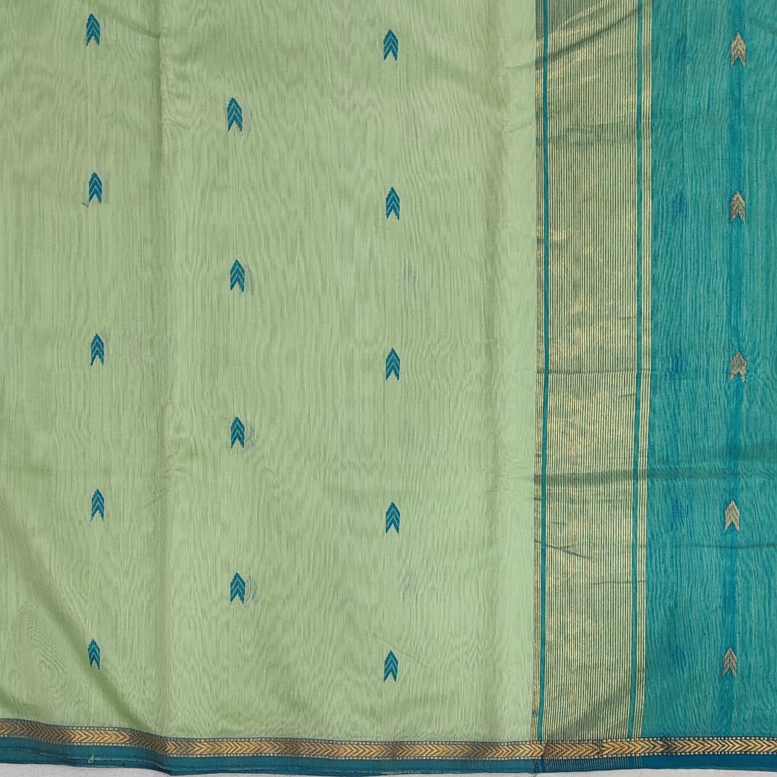 Beautiful Chanderi Silk Cotton Sarees A148 - Artsy India