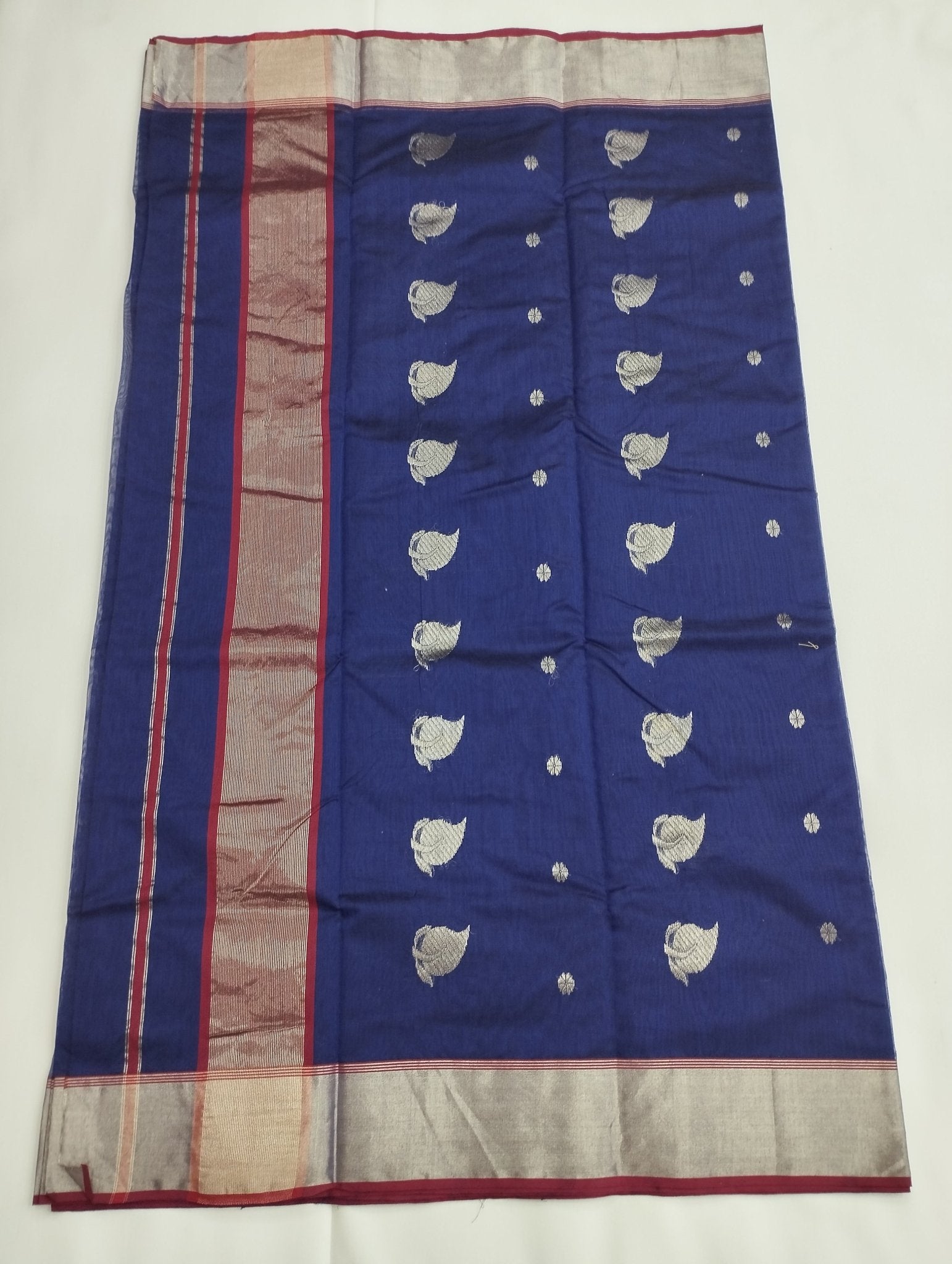 Chanderi Silk Cotton Saree - Artsy India