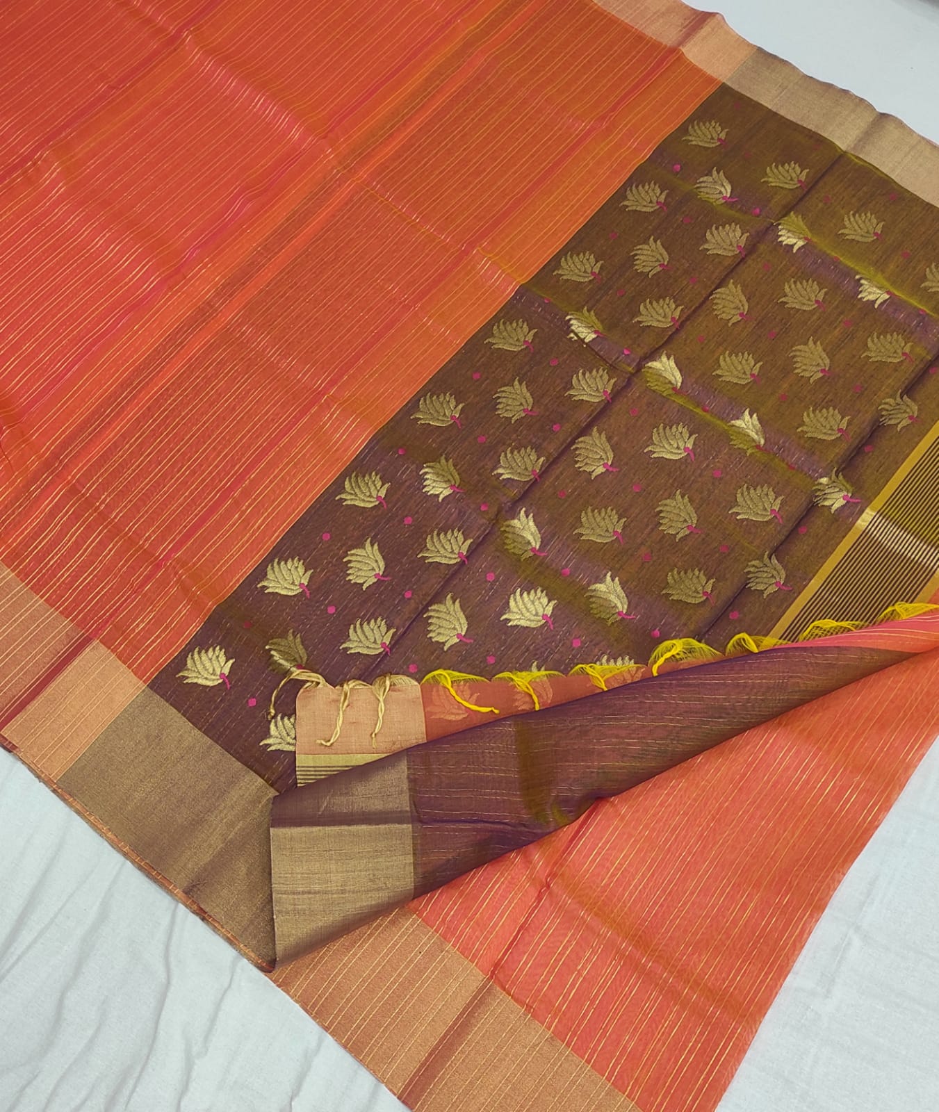 Chanderi Silk cotton saree
