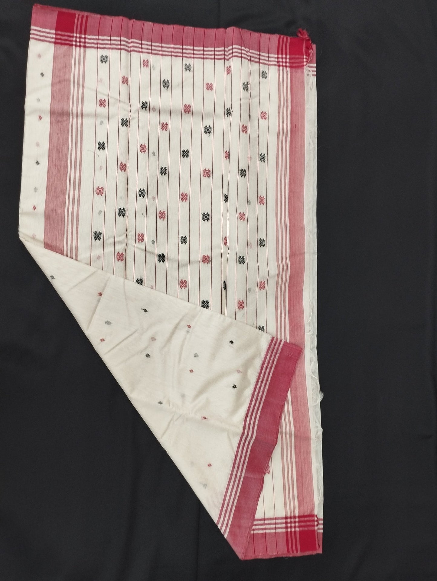 Handloom Chanderi Cotton Silk saree - Artsy India